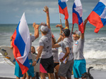 сборная России по серфингу на ISA World Surfing Games